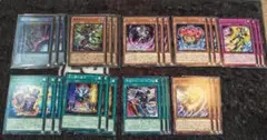 カオスデッキパーツ新規　ブラックカオス カオスソルジャー 　セミコンプ
