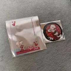 ハズビンホテル スクエア缶ケース A アクリルキーホルダー エンジェル