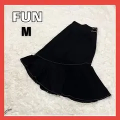 【良品】 FUN ロングスカート ウエストゴム きれいめ マーメイド 人気