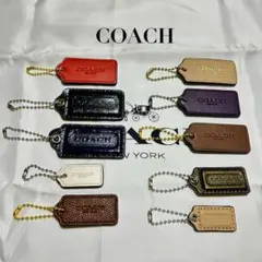 ✴︎COACH コーチ タグ バッグチャーム まとめ売り 10点set✴︎