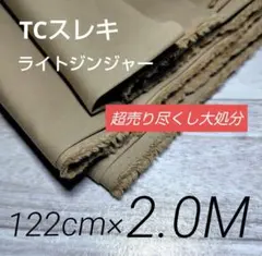 iw572-5⭐️超売り尽くし⭐️TCスレキ・ライトジンジャー122c×200