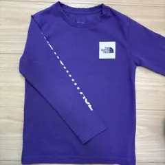 THE NORTH FACE 長袖カットソー 120 パープル
