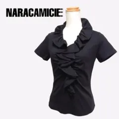 NARA CAMICIE（ナラ カミーチェ）　フリル衿半袖　★新品タグ付き★のサムネイル