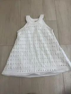 美品　プティマイン　ベビー服キッズ服　ワンピース　80