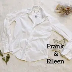 【美品】Frank & Eileen ホワイトシャツ XS 綿　コットン