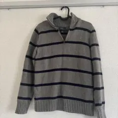 Polo by Ralph Laurenボーダーハーフジップ