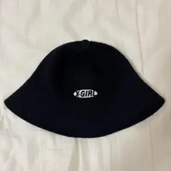 x-girl バケットハット ブラック