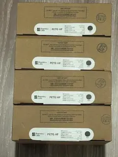 BambuLab PETG HFフィラメント黒　４本（スプール無）