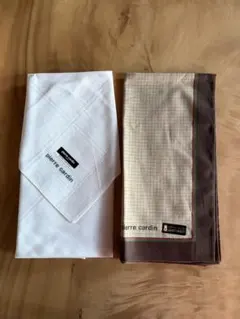 pierre cardin ハンカチ 2枚セットのサムネイル