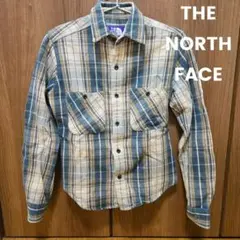 THE NORTH FACE チェック柄長袖シャツ XS
