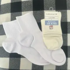 白ソックス　3足セット