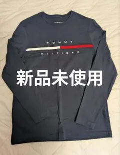 TOMMY HILFIGER 長袖カットソー ネイビー　Мサイズ　ユニセックスのサムネイル