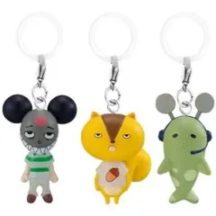 サマーウォーズ めじるしアクセサリー ガチャ 偽ケンジ 仮ケンジ リイチ 3点