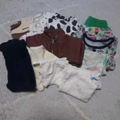 【ベビー服 まとめ売り　bebeアウターあり】70〜80cm　秋冬用　男の子