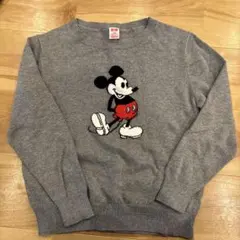 ミッキー　ディズニー　ユニクロ　ニットセーター　120㎝