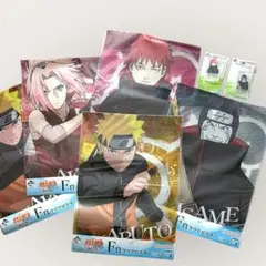 ナルト 一番くじ クリアポスター（A3）アクリルスタンド《7点セット》未開封