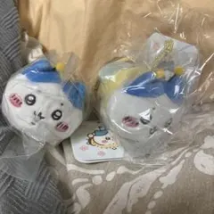 ちいかわ　ハチさんマスコット(ハチワレ)2点セット