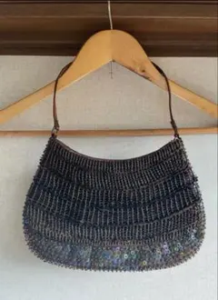 最終お値下げ　ビーズ装飾　パーティーバッグ