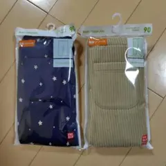 ユニクロ　【新品未開封】フリースレギンス 2点セット　サイズ９０　Ｆ