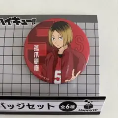 ハイキュー　孤爪研磨　缶バッジ　20点セット ハイキュー!! 研磨 缶バッジ 20点セット ハイキュー!! 研磨 缶バッジ