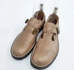 美品 あしながおじさん (24.5) マニッシュシューズ スリッポン 厚底 本 