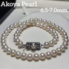 テリ最強✨】あこや真珠 パール ブレスレット 約6.5mm 本真珠 アコヤ 