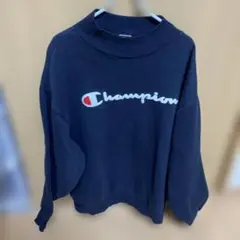 Champion チャンピオン　モックネック　トレーナー　ブラック Mサイズのサムネイル