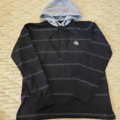 ステューシー　フード付き長袖Tシャツ　カットソー　パーカー