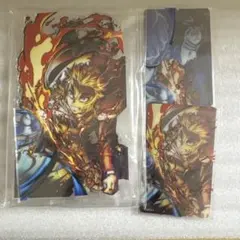 鬼滅の刃　無限列車編　五周年記念　WEBSHOPくじ　アクスタ　カード　セット