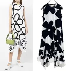 コムデギャルソン Floral-Print Asymmetric Dress