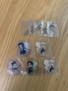 鬼滅の刃　きゅんキャラアクリルチャーム　5こセット