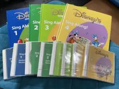 Disney Sing Along 教材セット 1〜4巻 + CD