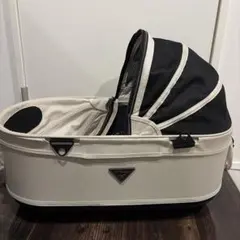 新品同様 AirBuggy コット 単品 DOME2 Ｌアイボリーホワイトのサムネイル