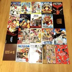 ワンピース　歴代劇場作品15作パンフレット等　映画特典本　コンプリートセット
