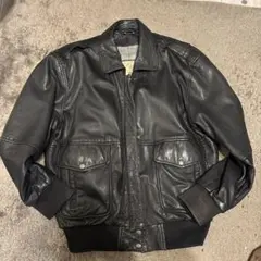 レザー製ジャケット 黒 A2フライトジャケット