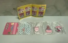 ちいかわ×サンリオ レイヤーアクリルスタンド ガチャ 古本屋×マイメロ