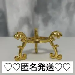 天然石スフィアを置く金属製の台座　再入荷！ゴールド台座 インテリア オブジェ