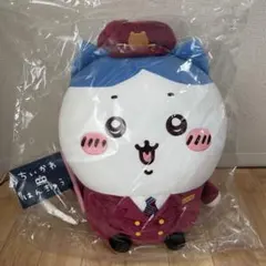 ちいかわ　阪急電車　 BIGぬいぐるみ　ハチワレ