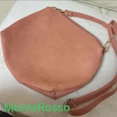 MonteRosso モンテロッショルダーバッグ 2WAYバッグ ロゴ入り