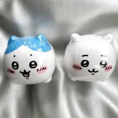 ちいかわ貯金箱 ちいかわ ハチワレ 2個セット ガチャ