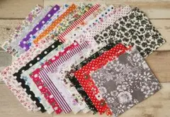 綿プリント カットクロス はぎれ 25枚セット