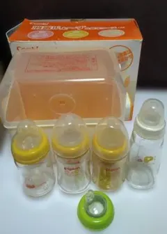 【まとめ】消毒じょーず/哺乳瓶4本/手動式さく乳器/乳頭保護器