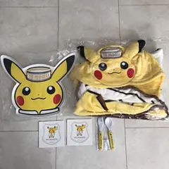 ポケモン　ピカチュウぬいぐるみ　ペニンシュラ　バスローブセット ポケモン ピカチュウぬいぐるみ ペニンシュラ バスローブセット