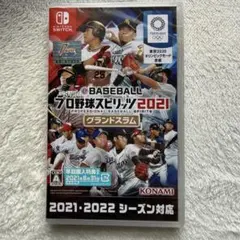 新品未開封 プロ野球スピリッツ2021 グランドスラム スイッチソフト