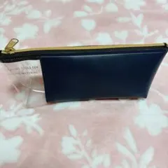 ペンケース　ネイビー