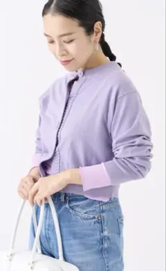 IENA LA BOUCLE AUGUSTA 天竺カーディガンのサムネイル