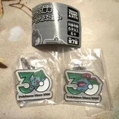 ポケモン　30周年　メタルチャームコレクション　フシギダネ　不思議バナ