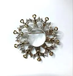 ビンテージ　ブローチ　AVON刻印　エンジェル　holiday Xmas