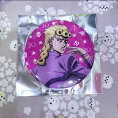 ジョジョワールド ジョルノ 螺旋階段 グリッター缶バッジ - メルカリ