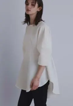 LE PHIL　ルフィル　ブラウス　カットソー　ブラック　極美品　25SS サークルオーバーブラウス | LE PHIL（ル フィル） ｜【公式